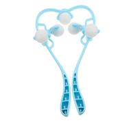 WRITWAA Rullo Massaggiante Manuale per Collo e Spalle Massaggiatore per Punti di Pressione Cervicale Strumento per Rilassamento della Colonna Vertebrale