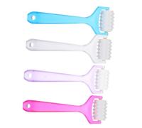 WRITWAA Rullo Massaggio Viso per Rilassamento Muscolare e Rassodamento Pelle 4 Pezzi in Ps Abs Pvc Massaggiatore Facciale Manuale Colore Casuale per Cura Quotidiana