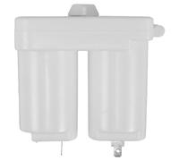 WRITWAA Scatola Batteria Custodia Resistente in Plastica Bianca Accessorio Versatile che Previene Perdite Elettriche per Scaldabagno a Gas