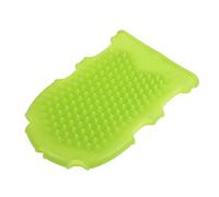 WRITWAA Scrubber per Corpo in Silicone 2 in 1 Spazzola Esfoliante per Doccia Due Lati Inserimento delle Dita Setole Lunghe per Schiuma Densa e Design Ergonomico