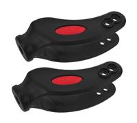 WRITWAA Set 2 Pezzi Bracci Forcella Frontali per Sedia a con Ruote da 8 Pollici, Supporto Affidabile in Plastica, Accessori per Uso Interno