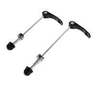 WRITWAA Set 2 Pezzi Spiedini Nero in Ferro per Mozzo Ruota Anteriore e Posteriore Bici da Montagna Montaggio Rapido e Compatibilità