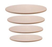 WRITWAA Set 4 Pezzi di Tavole in Legno per Ceramica Superficie Liscia e Alta Assorbenza d'Acqua, per Realizzare Progetti di Argilla e Creazioni Artigianali
