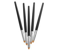 WRITWAA Set 5 Spazzole Per Laminazione Ciglia Strumento Compatto e Portatile Per Applicare Balsamo e Pennelli in e Legno Per Occhi e Lifting Ciglia