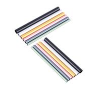 WRITWAA Set Da 2x12 Pezzi Bastoncini Modellanti Per Nail Art Asta Curva a c Strumenti Per Manicure in Gel Per French Manicure e Modellatura Unghie Acriliche Uso Professionale Femminile