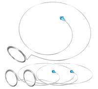 WRITWAA Set da 3 Porta-lente D'ingrandimento in Filo di Ferro Resistente, Piccolo Supporto Regolabile per Riparazione Orologi, Accessori Professionali per Orologiai, Pratico e Portatile