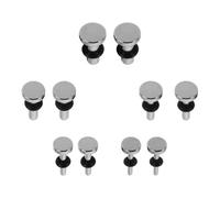 WRITWAA Set di 5 paia di dilatatori per orecchie, calibri per orecchie, tunnel conici leggeri, piercing per da 1,6/2/2,5/3/4 mm, gioielli per orecchini, per uomo e donna, espansori per principianti