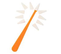 WRITWAA Set di Strumenti per Disegnare Artistici Spugna Arancione, Leggero e Resistente in Plastico, per Creare Ombre ed Effetti Precisi