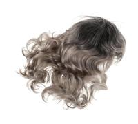 WRITWAA Short Curly Wig for Women Synthetic Hair Wavy Cosplay Wig for Parties and Performances Color and Versatile Style