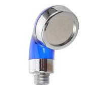 WRITWAA Soffione Doccia ad Alta Pressione Design del Sottile per Migliorare la Pressione Acqua Materiale Durevole per Resistenza all Usura Installazione Facile senza Attrezzi Accessorio Pe