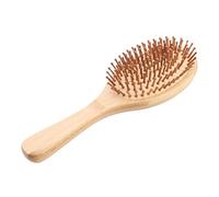 WRITWAA Spazzola Bamboo Pettine Massaggiante Districante Antistatica Pettinabile Per Tutti i Tipi Di e Portatile