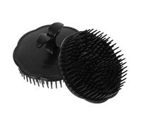 WRITWAA Spazzola il Cuoio Capelluto in Pp Nero, 2 Pezzi, Design Ergonomico e Multiuso per Massaggio del Cuoio Capelluto nel Lavaggio e Doccia