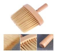 WRITWAA Spazzola per Capelli e Collo in Setole di Cinghiale Morbide Pennello Professionale da Salone per Parrucchieri e Barbieri Pulizia Rapida e Facile per Taglio e Styling