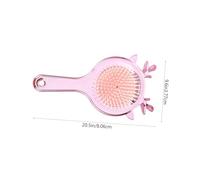 WRITWAA Spazzola Per Paletta Pettine Massaggiante in Stile Corno Cervo Con Manico Ergonomico Adatto Tutti i Tipi e Facilita Styling