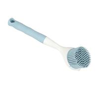 WRITWAA Spazzola per Piatti per Pulire Pentole e Padelle Manico in Tpr Resistente All'usura, Design Ergonomico e Unico senza Lasciare Residui