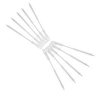 WRITWAA Spazzola per Pulizia Dita Piedi 10 Pezzi Setole in Nylon e Manico in Plastica per Esfoliazione Delicata e Forma Curva Adatta a Piedi Dopo Attività All'aperto