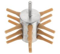 WRITWAA Spiumatrice per Pollame Portatile in Acciaio Resistente 18 Dita Accessorio Elettrico per Spiumatura di Polli Anatre e Oche Attrezzatura per Lavorazione Carne Domestica e