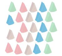 WRITWAA Spugne per a 24 Pezzi Triangolari in Lattice per Applicazione Umida e per Strumenti