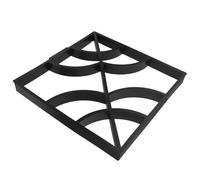 WRITWAA Stampi per Calcestruzzo Riutilizzabili 40X40X4 CM Creatore di Percorsi in Cemento in Plastica per Vialetti Giardino e Patio Facile da Pulire e Adatto a Marciapiedi e Cortili