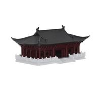 WRITWAA Statue di pagode in Miniatura: Mini Statuette di architettura Antica - Modelli di padiglioni di antichi edifici Cinesi per la Decorazione di casa, Ufficio e Acquario.