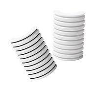 WRITWAA Strisce Adesive Per Ciglia Autoadesive 20 Pezzi Set Colla Di Ricambio e Resistente Al Sudore, Strisce Per Extension Ciglia Delicate Sulla Pelle, Per Uso Quotidiano e Viaggi