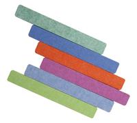 WRITWAA Strisce in Feltro per Bacheca 33X5 CM Set da 6 Pezzi Multicolore Puntine da Disegno Strisce per Bacheche da Parete per Ufficio Scuola e Uso Domestico Adesive per Superfici