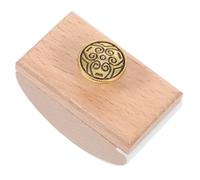 WRITWAA Strumento Assorbente Inchiostro da Scrivania in Legno con Design ad Arco Carta Assorbente per Asciugatura Rapida Comodo e Efficiente per Calligrafia e Scrittura Penna