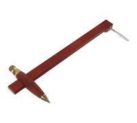 WRITWAA Strumento per Tagliare Argilla in Legno Compasso Regolabile, Utensile Semplice per Ceramica e Studio di Artigiani Professionisti
