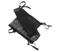 WRITWAA Supporto per Bombola di Ossigeno Doppia per Sedia a Rotelle con Tasca in Rete Borsa Portaossigeno in Nylon Nero per Uso Medico e Trasporto Comodo