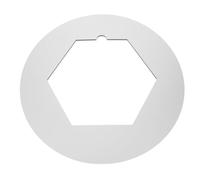 WRITWAA Tavola per Scultura in Argilla Liscia e Rimovibile Mazza Esterna Esagonale, Accessori per Torni da Ceramica Professionali per Artisti e Ceramisti