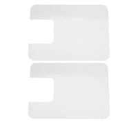 WRITWAA Tavolo di Prolunga per Macchina da Cucire 2 Pezzi in Plastica Bianca, Piccolo Tavolo da Cucito per Quilting e Trapuntatura, Accessori per Macchine da Cucire Domestiche 14”,