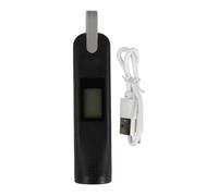 WRITWAA Test chiave potabile Prodotto bongo moderno con auto altamente macchina tuo scout separare analizzatore del respiro strumenti di prova rilevatore di AbS Black