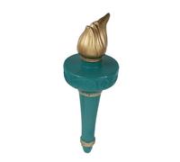 WRITWAA Torch Portatile Lady Liberty per Cosplay Halloween Accessorio Decorativo Leggero per Feste Patriottiche e Sessioni Fotografiche per Parate e Eventi del Luglio