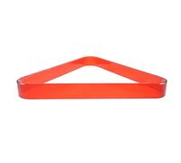WRITWAA Triangolo per Biliardo Rosso in PC per Palline da Pool e Biliardo Resistente e Compatto per Sala Giochi