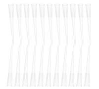 WRITWAA Tubi Trasparenti per Acqua Floreale in Plastica 100 Pezzi per Composizioni Floreali Fiale per Steli di Fiori Freschi Secchi e Conservati Accessori per Artigianato e