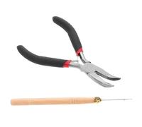 WRITWAA Uncinetti Per Intrecciare I 1 Set Di Pinze Per Dreadlocks Aghi Per Di Parrucche Facili Da Usare