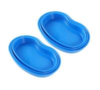 WRITWAA Vassoio Dispenser per Farmaci in ABS Resistente Set da 6 Pezzi Piccolo Medio Grande Organizzatore Compatto per Pillole e Strumenti Medici Adatto per Carrelli Ospedalieri e