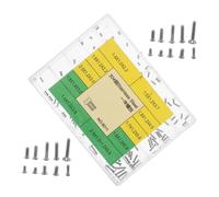 WRITWAA Viti per Riparazione Orologi in Acciaio Inossidabile Assortimento Precisione per Cassa Cinturino Fondello e Movimento Kit Completo per Orologiai Professionisti