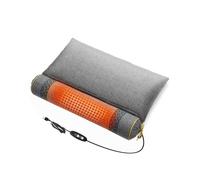 WRJAHCG Cuscino di Grano Saraceno, Cilindrici Cuscino Ortopedico Ergonomico, Regali per Uomini e Donne, per la Festa del papà, Regali per la Festa della Mamma,Grigio