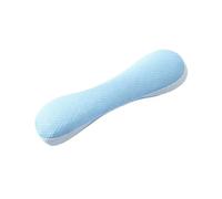 WRJAHCG Cuscino per Il Collo di Grano saraceno Biologico, Cuscino ergonomico cervicale, Cuscino Ortopedico per Dormire, allevia Il Dolore al Collo e alle Spalle,[d] Blue