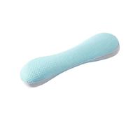 WRJAHCG Cuscino per Il Collo di Grano saraceno Biologico, Cuscino ergonomico cervicale, Cuscino Ortopedico per Dormire, allevia Il Dolore al Collo e alle Spalle,[b] Light Blue