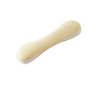 WRJAHCG Cuscino per Il Collo di Grano saraceno Biologico, Cuscino ergonomico cervicale, Cuscino Ortopedico per Dormire, allevia Il Dolore al Collo e alle Spalle,[a] Yellow