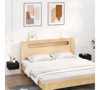 WRJENFSC Comodini a Muro 2 pz Neri 35x35x20 cm Comodini Moderni Comodino Piccolo Comodini Camera Da Letto Moderni Arredamento Camera Da Letto per Corridoio Sala D'Ingresso Camera Da Letto A Soppalco