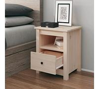 WRJENFSC Comodino 40x35x49 cm in Legno Massello di Pino Tavolino Camera Da Letto Comodini Camera Da Letto Comodini Camera Da Letto Moderni Tavolino Da Divano Laterale per Dormitorio Universitario