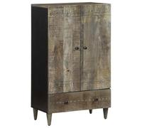 WRJENFSC Credenza 60x33x110 cm in Legno Massello di Mango Madia Cucina Mobile Cucina Penisola Cucina Credenza Cucina Salvaspazio per Soggiorno Salotto Sala Da Pranzo Cucina