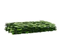 WRJENFSC Frangivista per balcone con foglie verdi e gialle 300 x 75 cm - Siepe artificiale di edera per giardino e terrazza - Recinzione frangivista in polietilene e tessuto come decorazione per