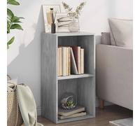 WRJENFSC Libreria 5 Ripiani Grigio Cemento 40x30x76,5 Legno Multistrato Libreria Cubi Libreria Librerie Libreria Da Scrivania per Ingresso Studio Camera Da Letto Soggiorno