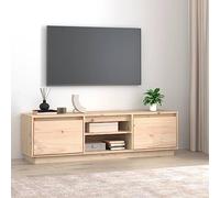 WRJENFSC Mobile Porta TV 140x35x40 cm in Legno Massello di Pino Mobile Sotto Tv Mobile Tv Soggiorno Mobile Sala Soggiorno Moderno Mobili per Sala Studio Cucina Sala Da Pranzo Soggiorno