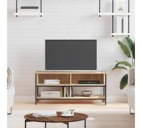 WRJENFSC Mobile Porta TV Rovere Sonoma 100x35x45 cm in Legno Multistrato Mobiletto Porta Tv Mobile Soggiorno Mobili Mobiletto per Sala Studio Camera Da Letto Soggiorno Cucina
