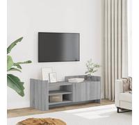WRJENFSC Mobile TV Grigio Sonoma 100x35x40 cm in Legno Multistrato Tavolino Porta Tv Mobile Salotto Mobile Sala Soggiorno Moderno Mobili per Ingresso Sala Studio Soggiorno Sala Di Ricreazione